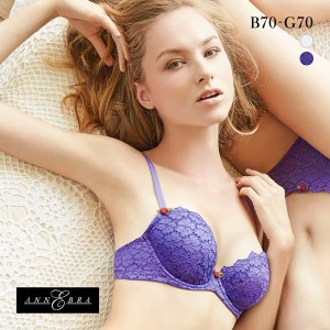 ブラジャー レディース 下着 レース セクシー ランジェリー 54％OFF アンブラANNEBRA Lili BrazilianTouch 総 3/4カップ 