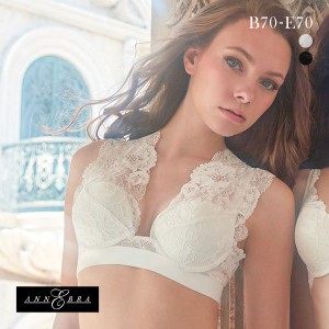 ブラジャー 送料無料 アンブラ ANNEBRA Venice BloomUp 総レース バッククロス BCDE ブラトップ 単品