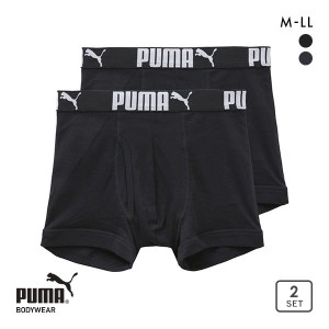 ボクサーパンツ メンズ 綿100％ 2枚組 前開き プーマ PUMA 2P 本体 アンダーウェア