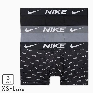 ボクサーパンツ メンズ 3枚組 セット 10％OFF 送料無料 ナイキ NIKE ESSENTIAL MICRO TRUNK 3PACK アンダーウェア 9SC 下着