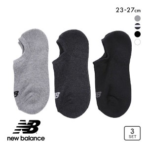 10％OFF【メール便(30)】 ニューバランス New Balance スニーカーレングス ソックス 3足組 メンズ レディース 靴下 23-25cm 25-27cm ユニ