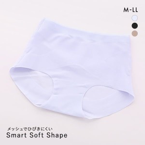 【メール便(6)】 Smart Soft Shape メッシュでひびきにくい ガードルショーツ レディース 補正 ヒップアップ お腹シェイプ 単品