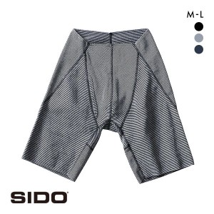 ボクサーパンツ メンズ シドー SIDO しめ知らず ウエストゴムなし 包帯パンツ 前開き 両ヘム エキストラロング HOHTAI PANTS