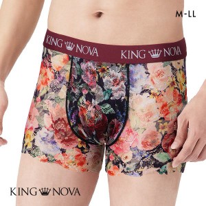 ボクサーパンツ 総レース メンズ メール便(12) キングノバ KING NOVA 花柄3