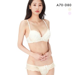 ロマンティックドール Romantic doll ブラショーツセット シフォンレース