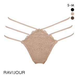 【メール便(5)】 ラヴィジュール RAVIJOUR コリンヌ コード Tバック ショーツ SM バックレース タンガ ソング