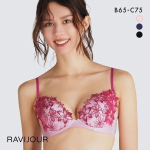 ブラジャー レディース 下着 谷間 盛り 送料無料 ラヴィジュール RAVIJOUR クレマチス グラマーアップ BC バストアップ リフトアップ