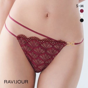 【メール便(7)】 ラヴィジュール RAVIJOUR シェリーガーデン ストレッチレース ショーツ SM 総レース 透け ひびきにくい