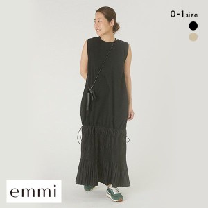 30％OFF【送料無料】 エミ emmi 【emmi atelier】ノースリドッキングワンピース