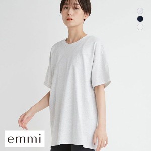 【送料無料】 エミ emmi 【emmi atelier】ewcロゴTシャツ 綿混 半袖 Tシャツ