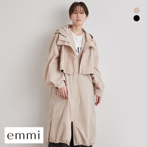 30％OFF【送料無料】 エミ emmi 【emmi atelier】３ＷＡＹレイヤード撥水ナイロンコート