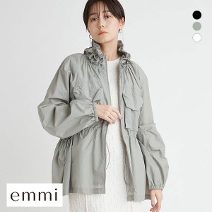 【送料無料】 エミ emmi 【emmi atelier】撥水ワッシャーブルゾン