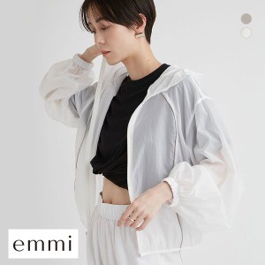 【送料無料】 エミ emmi 【emmi atelier】eco 撥水ナイロンエアーブルゾン