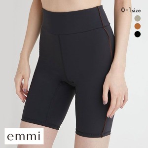 【メール便(10)】【送料無料】 エミ emmi 【emmi yoga】サステナレッチハーフレギンス 単品 スポーツ