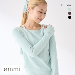 【送料無料】 エミ emmi【emmi meets aya】サステナレッチアクティブトップス