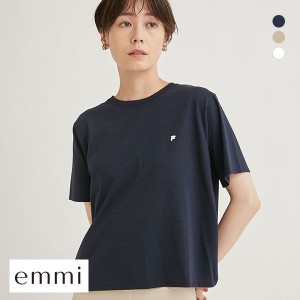 【送料無料】 エミ emmi 【emmi yoga】FILAコラボTシャツ 単品