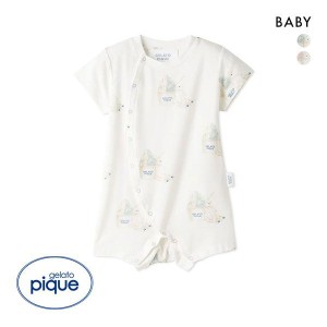 【メール便(20)】【送料無料】 ジェラートピケ キッズアンドベイビー gelato pique Kids＆Baby 【COOL】【BABY】しろくま柄ロンパース ジ