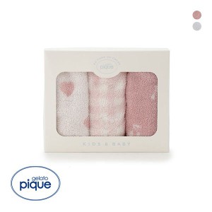 ジェラートピケ キッズアンドベイビー gelato pique Kids＆Baby【BABY】【ONLINE限定】ハンドタオル3枚セット ジェラピケ EC限定