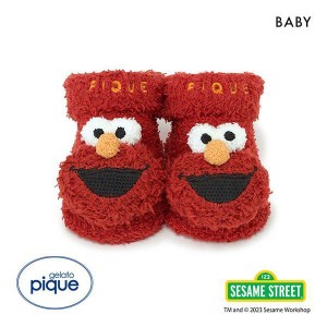 ジェラートピケ キッズアンドベイビー gelato pique Kids＆Baby 【SESAME STREET】【BABY】エルモソックス ジェラピケ