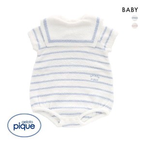 30％OFF【メール便(30)】【送料無料】 ジェラートピケ キッズアンドベイビー gelato pique Kids＆Baby 【BABY】スムーズィーボーダーマリ