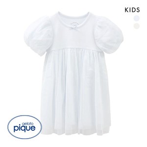 【送料無料】 ジェラートピケ キッズアンドベイビー gelato pique Kids＆Baby 【KIDS】スターチュールワンピース ジェラピケ