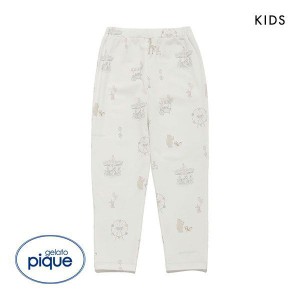 【メール便(20)】 ジェラートピケ キッズアンドベイビー gelato pique Kids＆Baby 【KIDS】メリーゴーランド柄ロングパンツ ジェラピケ