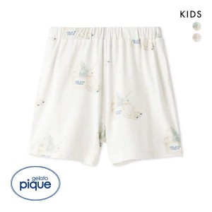 【メール便(15)】 ジェラートピケ キッズアンドベイビー gelato pique Kids＆Baby 【COOL】【KIDS】しろくま柄ショートパンツ ジェラピケ