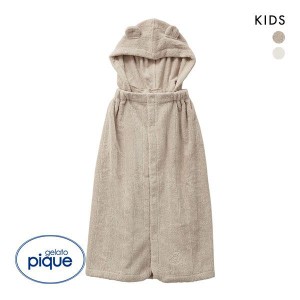 【送料無料】 ジェラートピケ キッズアンドベイビー gelato pique Kids＆Baby【KIDS】フード付きラップタオル ジェラピケ