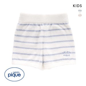 ジェラートピケ キッズアンドベイビー gelato pique Kids＆Baby 【KIDS】スムーズィーボーダーショートパンツ ジェラピケ パジャマ ルー