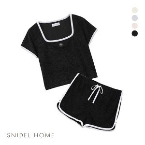 【送料無料】 スナイデルホーム SNIDEL HOME 【Sorbet Light】パイルセットアップ パジャマ ルームウェア