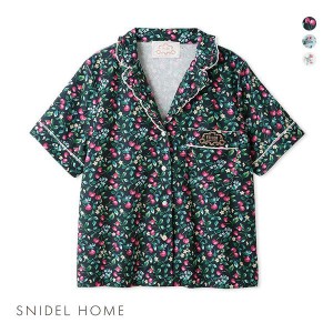 【送料無料】 スナイデルホーム SNIDEL HOME 【FEILER】パイル開襟シャツ パジャマ ルームウェア