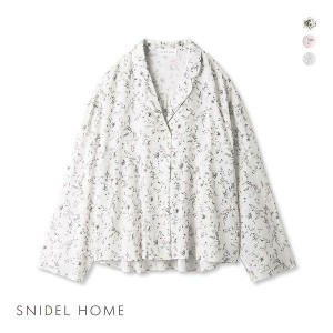 【送料無料】 スナイデルホーム SNIDEL HOME 【Refle】開襟シャツ パジャマ ルームウェア