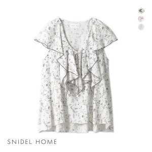 【送料無料】 スナイデルホーム SNIDEL HOME 【Refle】フリルトップス パジャマ ルームウェア