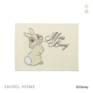 20％OFF【送料無料】 スナイデルホーム SNIDEL HOME 【Bambi】ミス・バニー&とんすけ ニットブランケット