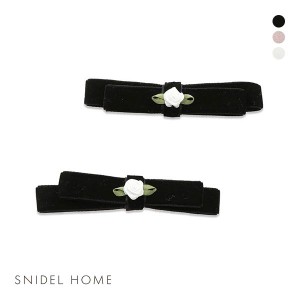 スナイデルホーム SNIDEL HOME Roseリボンヘアクリップセット