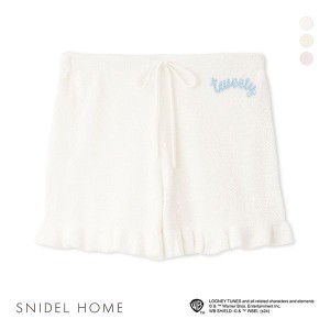 【送料無料】 スナイデルホーム SNIDEL HOME 【Tweety】ニットショートパンツ パジャマ ルームウェア　