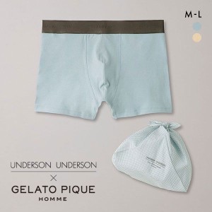 【メール便(20)】 アンダーソンアンダーソン UNDERSON UNDERSON 【GELATO PIQUE HOMME】コラボショートボクサー