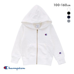 50％OFF チャンピオン Champion ジップアップ パーカー トップス スウェット 長袖 ジュニア キッズ 女の子 男の子 CS6403 100cm-160cm