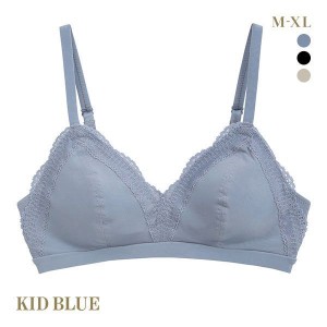 【送料無料】 キッドブルー KID BLUE 24ベンベルグベア天 ノンワイヤーブラジャー 単品