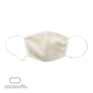 【メール便(5)】 コクーンフィット cocoonfit おやすみマスク シルク95％ 日本製