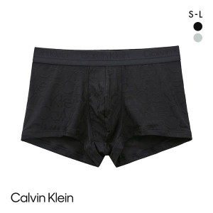 ボクサーパンツ メンズ 送料無料 カルバン・クライン Calvin Klein CK BLACK LOGO JAQUARD ローライズ トランク メンズ