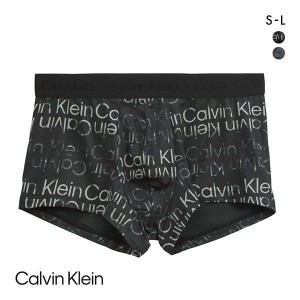 ローライズ ボクサーパンツ 送料無料 カルバン・クライン Calvin Klein CK CK BLACK PRINTS LOW RISE TRUNK 