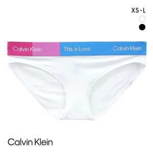 ショーツ レディース パンツ 下着 女性 20％OFF メール便(5) カルバン・クライン Calvin Klein PRIDE THIS IS LOVE COLORBLOCK BIKINI ア