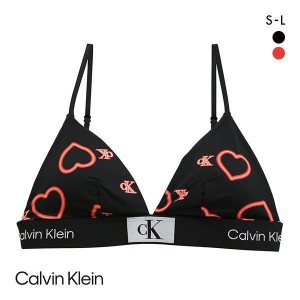 20％OFF【送料無料】 カルバン・クライン Calvin Klein 1996 VALENTINES LGHT LINED TRIANGLE ブラレット ノンワイヤー アジアンフィット