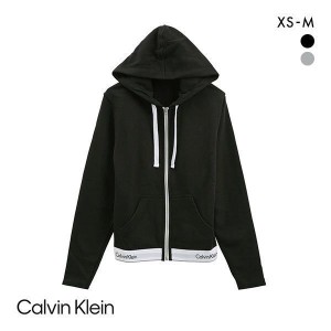 ジップ フーディ トップス 裏毛 送料無料 カルバン・クライン Calvin Klein MODERN COTTON 