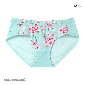 30％OFF【メール便(4)】 ウンナナクール une nana cool 桜柄 ショーツ 単品