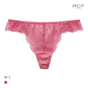 30％OFF【メール便(3)】 Mon cher pigeon モンシェルピジョン Glow Up Bra ショーツ Tバック タンガ バックレース 総レース M L 単品