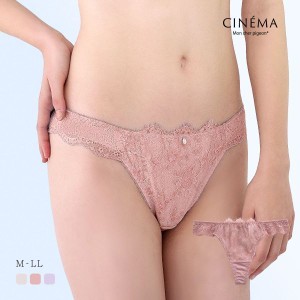 Tバック ショーツ バックレース 総レース レディース 下着 パンツ セクシー 30％OFF メール便(4) 送料無料 モンシェルピジョン Mon cher 