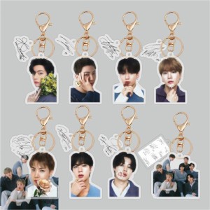 半額以下で買えるクーポン特集 BTS ジョングク 公式 アクリルスタンド 5点セット+キーリング アイドル