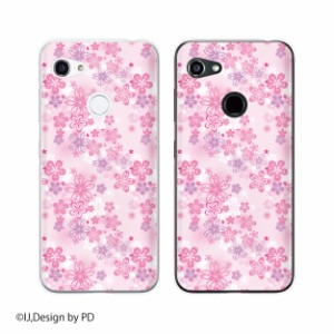 au GRATINA KYV48 スマホ ケース カバー 花柄6 桜 ピンク